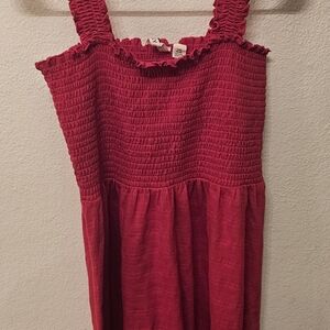 Roxy Red Textured Garment
